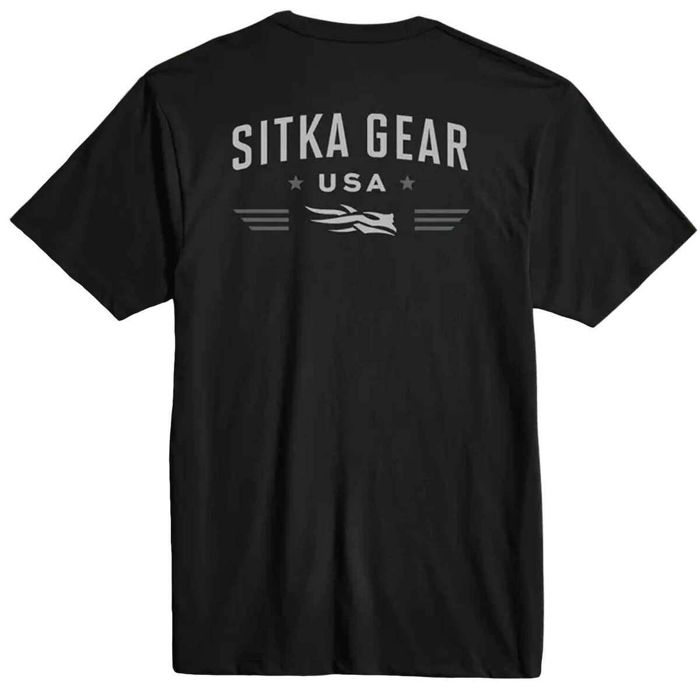 Охотничий камуфляж Sitka Gear Sitka Wingman Tee - Sitka Black
