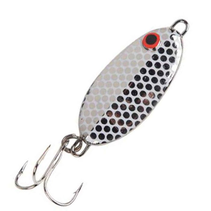 Колеблющаяся блесна Bomber Slab Jigging Spoon - Silver Back, 1-1/4oz