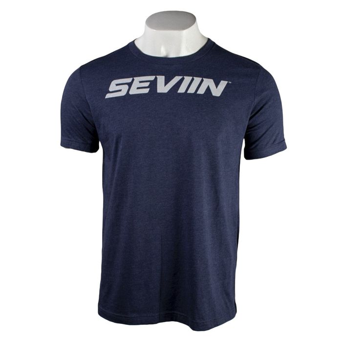 Рыболовная рубашка ATS SEVIIN Heather Navy Tee