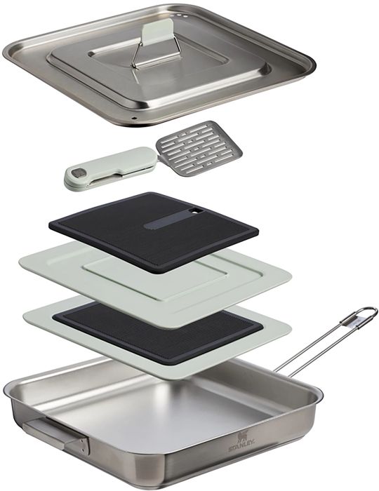 Походная посуда Stanley 10 in 5-Piece Wildfare Pro Cook Set