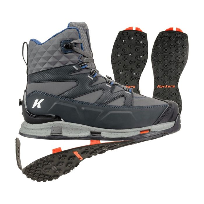 Забродные ботинки Korkers Men's Bantam Lite Wading Boots: Kling-On and Studded Kling-On