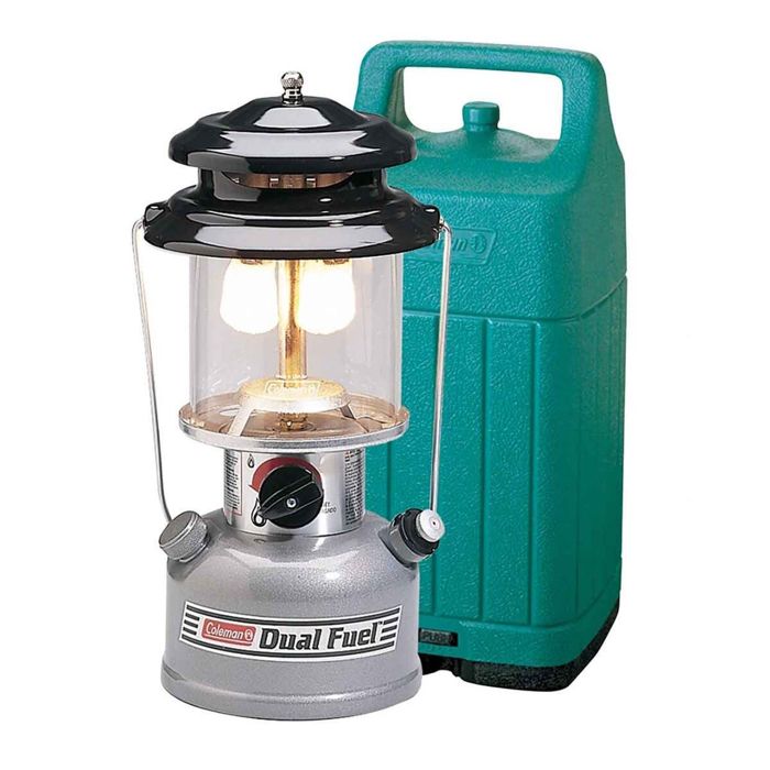 Кемпинговый фонарь Coleman Premium Dual Fuel Lantern with Case - Gray
