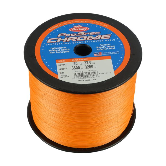Плетёный шнур Berkley ProSpec Chrome Braid