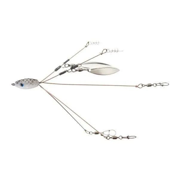 Готовая оснастка Hog Farmer Tactical Bassin Micro Flex Rig 2 Blade