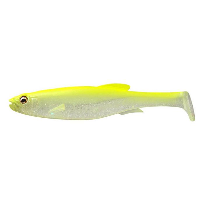 Свимбейт Megabass Magdraft Freestyle Soft Swimbait - Ghost Chart Back, 5in, 2pk