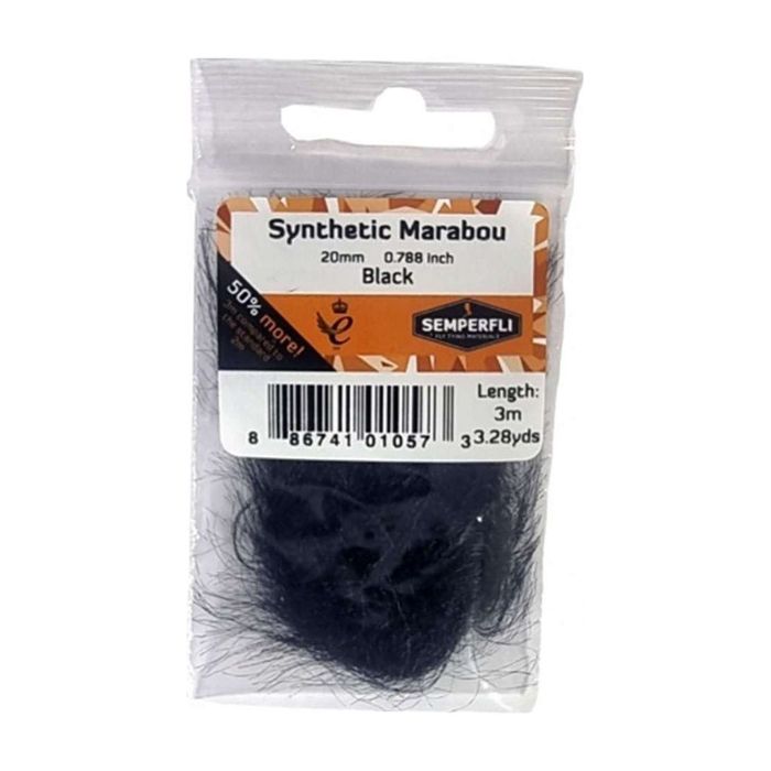 Материал для вязания мушек Semperfli Synthetic Marabou 20mm