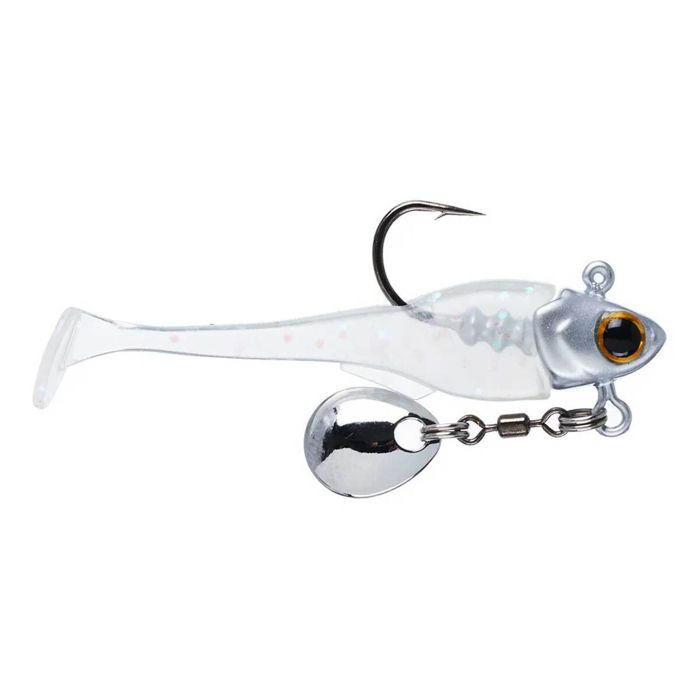 Вращающаяся блесна 6th Sense Pecos Underspin Swimbait - Ghost Ice Minnow, 1-1/2in, 1/8/oz
