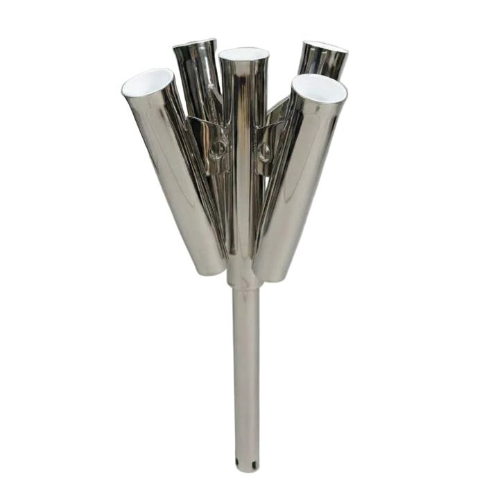 Держатель удилища LMR Tackle LMR Five Banger Rod Holder Stainless Steel Straight Butt