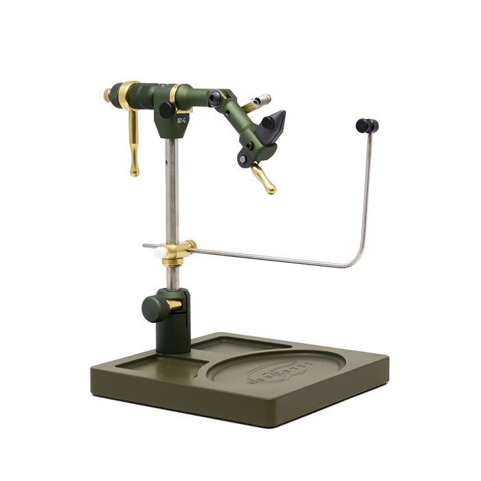 Лодочное сиденье Renzetti - Master Vise - Green Anodized w/Deluxe Pedestal Base