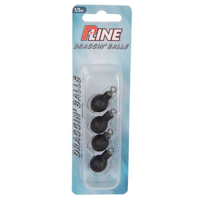 Грузило P-Line Draggin Ball Bobber Weight - 1/3oz 4pk