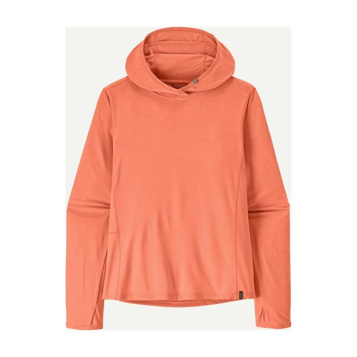 Рыболовная рубашка Patagonia - Women's Capilene Cool Sun Hoody - Mellow Melon - Peach Sher