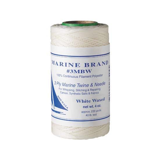 Туристический инструмент Capt. Harry's Fishing Supply 1/2lb Flat White Pre Waxed Thread