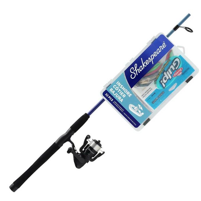 Комплект удилище + катушка Shakespeare Catch More Fish Inshore Spinning Combo - 7ft, Mediu