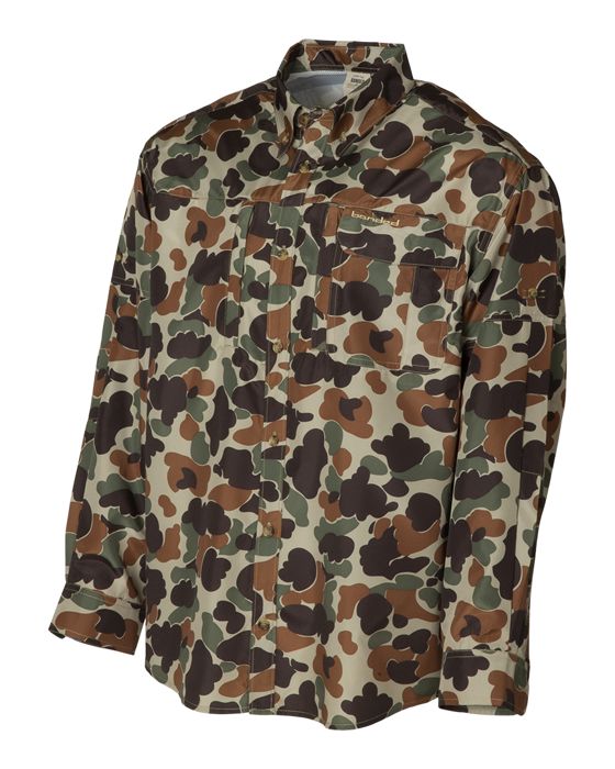 Рыболовная рубашка Banded Casual Accelerator OTL Fishing Shirt