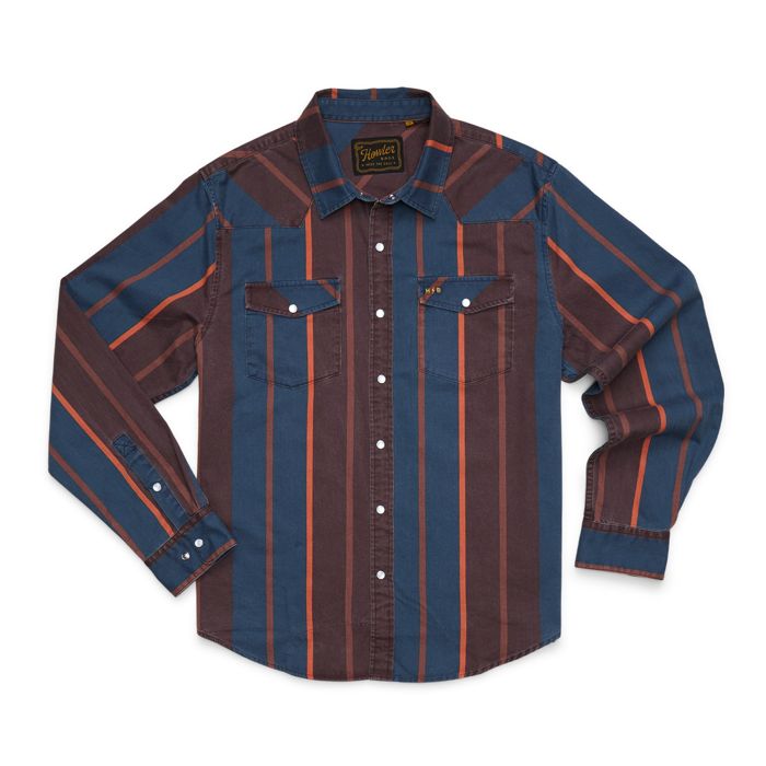 Рыболовная рубашка Howler Bros High Rider Shirt ~ Driver Stripe Marooned