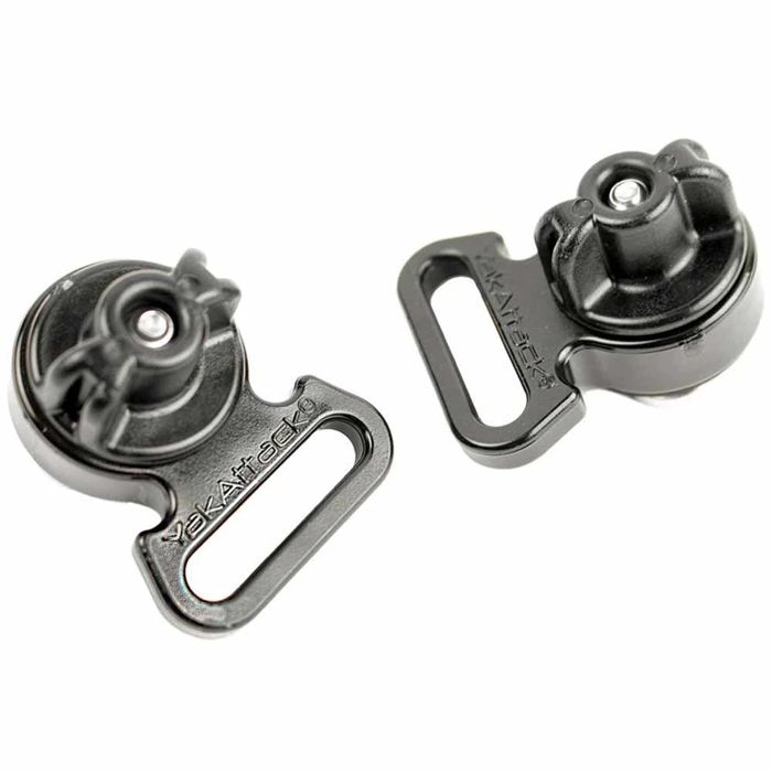 Запчасть прицепа YakAttack Horizontal Tie Downs, Track Mount, Pair