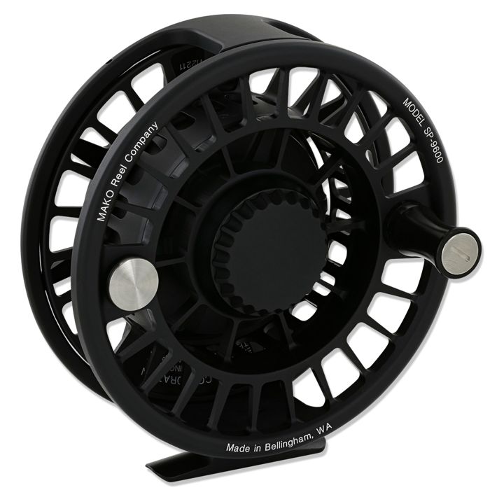 Нахлыстовая катушка MAKO REEL CO Mako Model 9600B Large Reel - Matte Black
