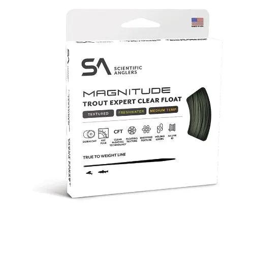 Поплавки Scientific Anglers Magnitude Textured Trout Expert Clear Tip Float - WF4F