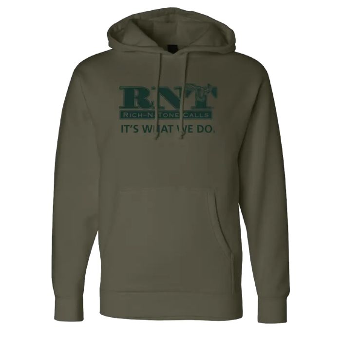 Рыболовная рубашка RNT TONAL HOODIE ARMY GREEN