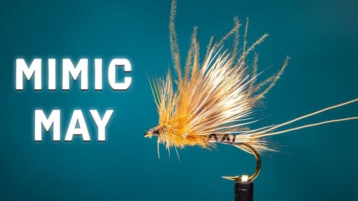 Набор для вязания мушек Trident Mimic May Dry Fly Tying Video Material Kit