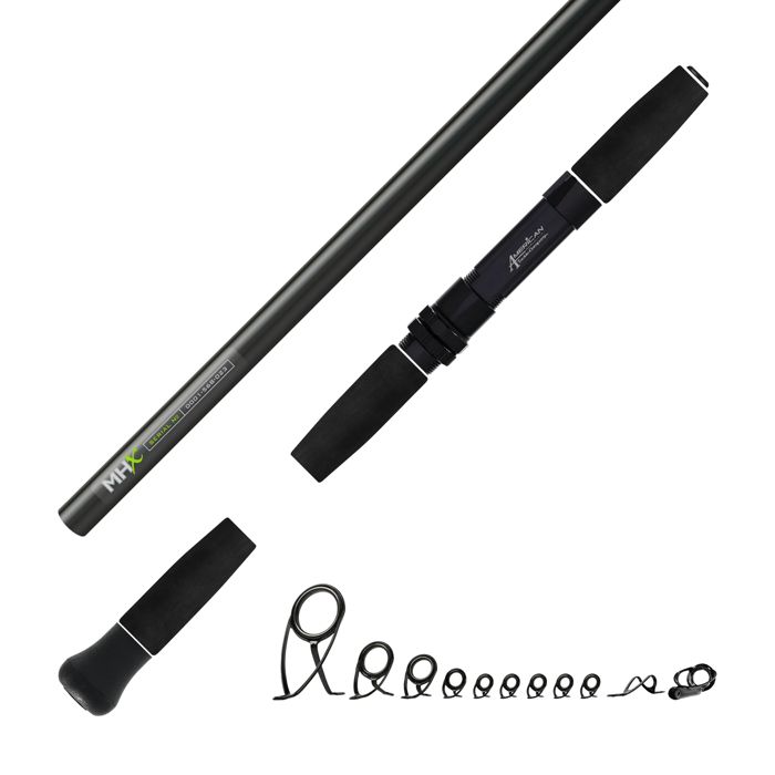 Морское удилище Mud Hole Heavy Inshore Saltwater Spinning Rod Kits - LS76/20-40
