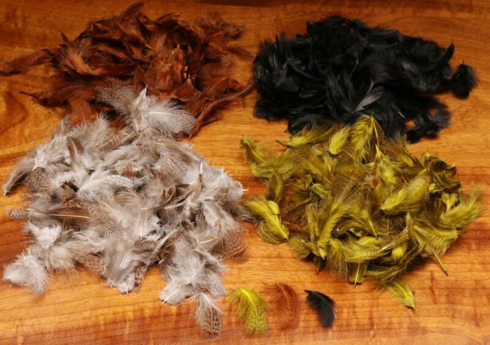 Материал для вязания мушек Hareline Dubbin Hareline Premium Hungarian Partridge Feathers