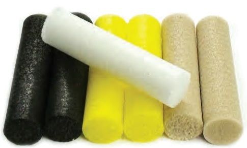 Материал для вязания мушек Wapsi Fly Wapsi Foam Cylinders 1/16" Black