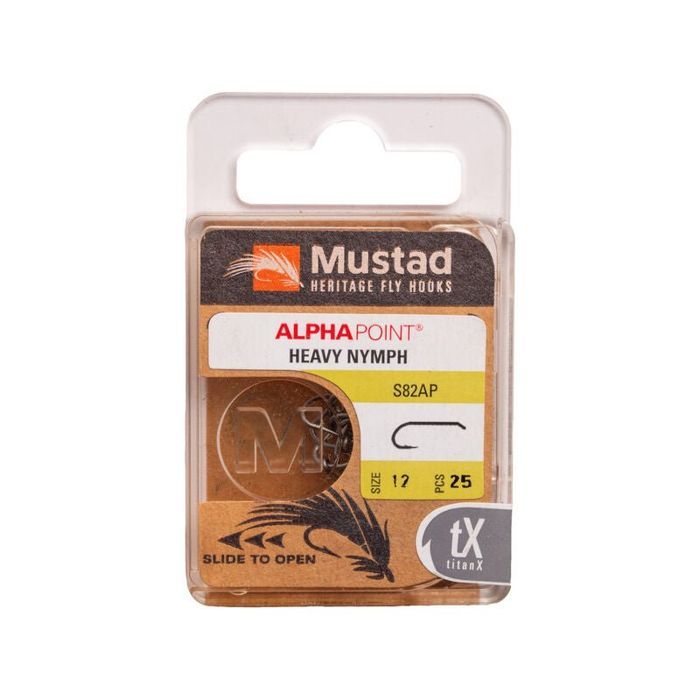 Мушки Hareline Mustad - Heavy Nymph S82AP