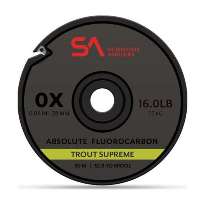 Флюорокарбоновая леска Scientific Anglers Absolute Trout Supreme Fluorocarbon - 30 Meters