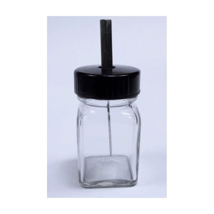 Инструмент для вязания мушек Wapsi Lacquer Applicator Jar with Bodkin
