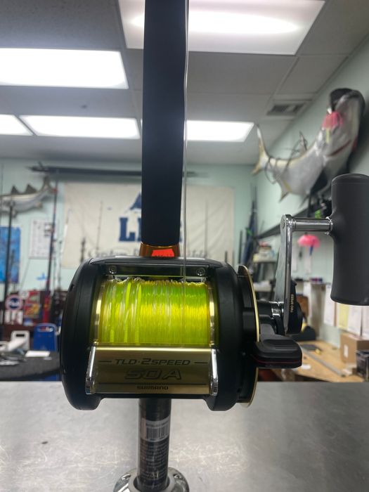 Комплект удилище + катушка LMR Tackle Rod Combo Shimano TLD 50 II on a Black Hook 6' 50-13