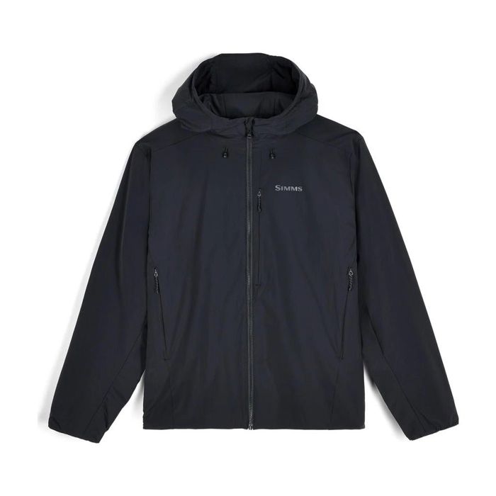 Непромокаемая одежда Simms - M's Midstream Wool Insulated Hooded Jacket - Black