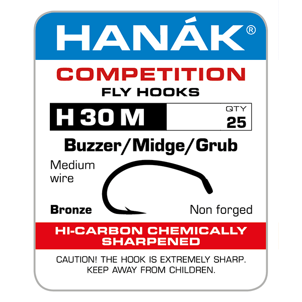 Крючки MFC Hanak H 30 M Buzzer/Midge/Grub Hooks