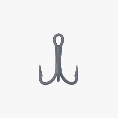Крючки VMC Fishfighter Treble - Black Nickel - 6X Strong - Cone Cut