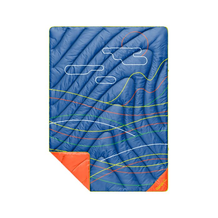 Утеплённый костюм Original Puffy Throw Blanket - New Wave Blue - Compact Throw