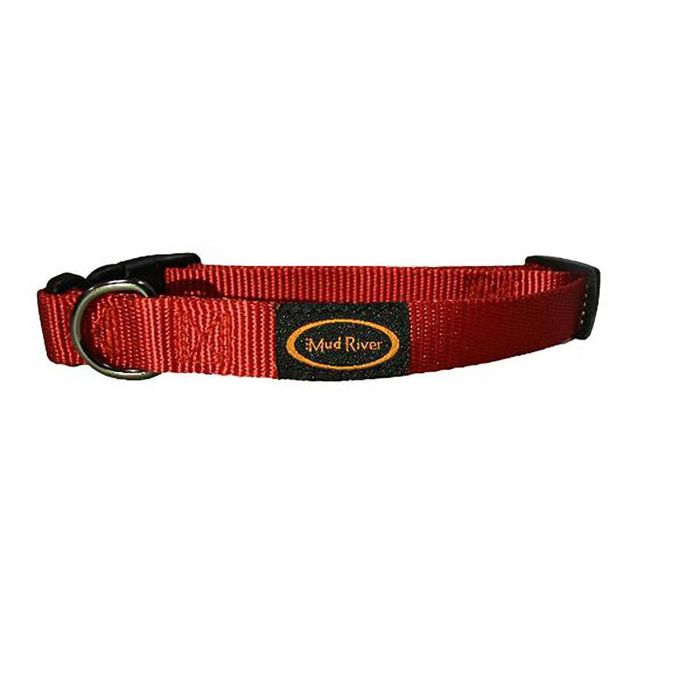 Снаряжение для собаки Mud River Puppy Collar Traditional Collar - Red, 8-12in