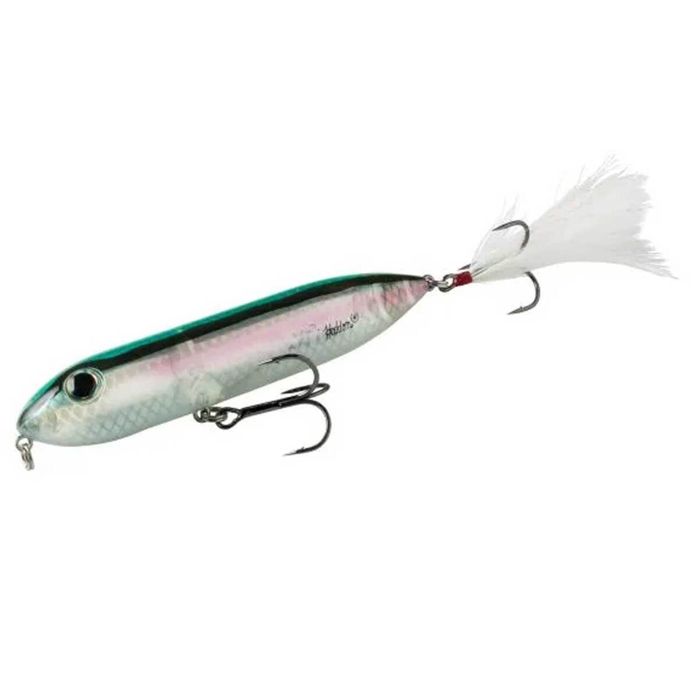 Поверхностная приманка Heddon Super Zara Spook Topwater Hard Bait - Clear Minnow, 4-1/2in,