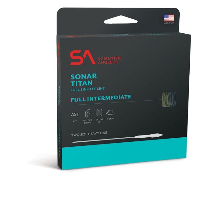 Эхолот Scientific Anglers Sonar Titan Taper Full Intermediate - Blue