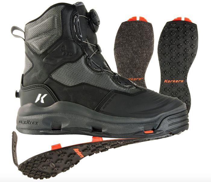 Забродные ботинки Korkers Men's Darkhorse Wading Boot