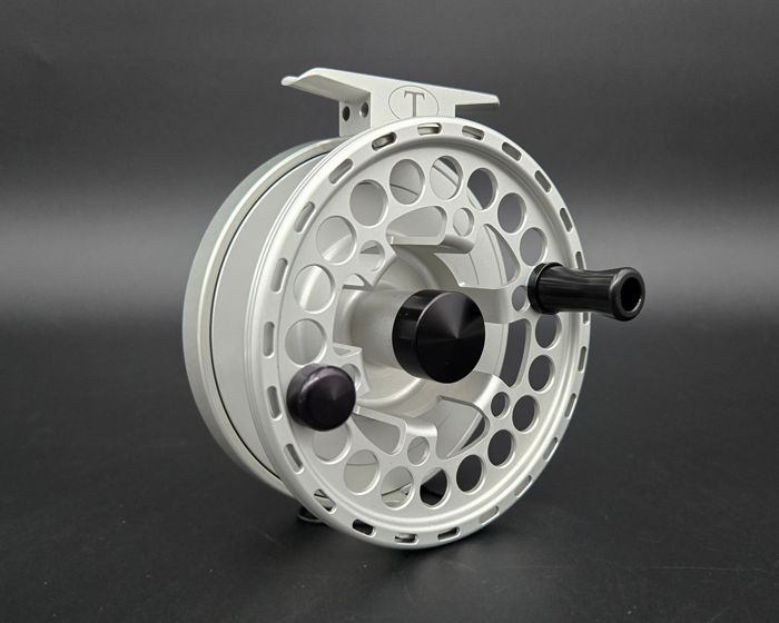 Нахлыстовая катушка Tibor Riptide Fly Reel - Frost Silver