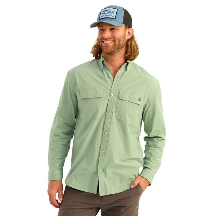Рыболовная рубашка Huk Men's Next Level Long Sleeve Fishing Shirt