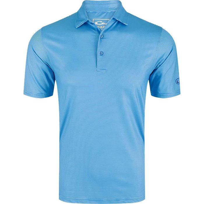 Рыболовная рубашка Drake Waterfowl Drake Men's Performance Chalk Striped Short Sleeve Casu