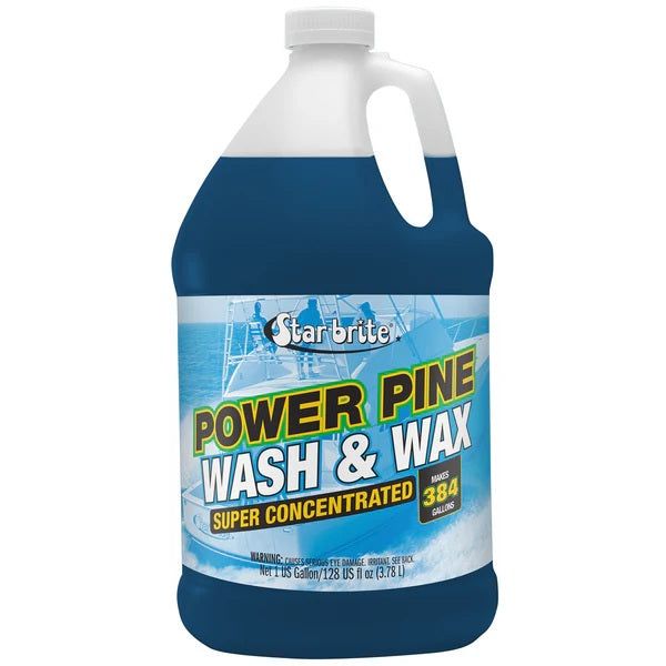 Средство для лодки STARBRITE Power Pine Wash & Wax, 1 Gal