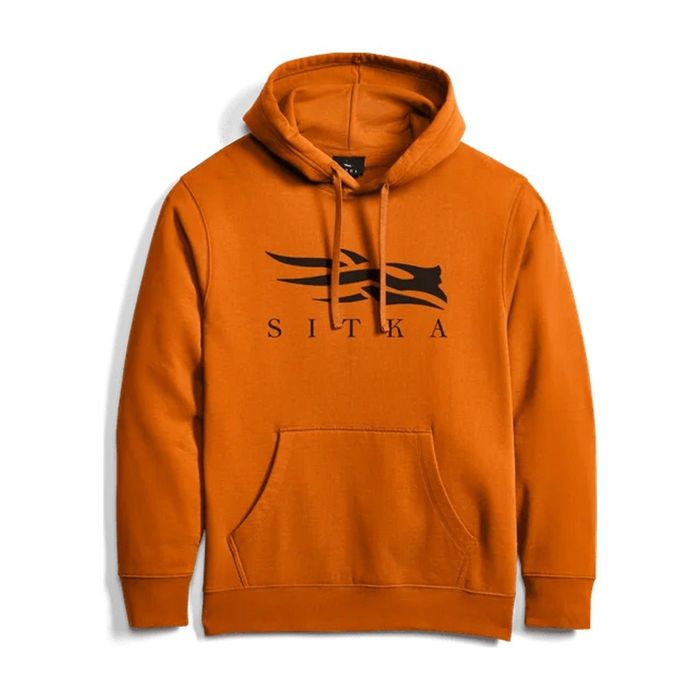 Рыболовная рубашка Sitka - Icon Pullover Hoodie - Ultra Orange
