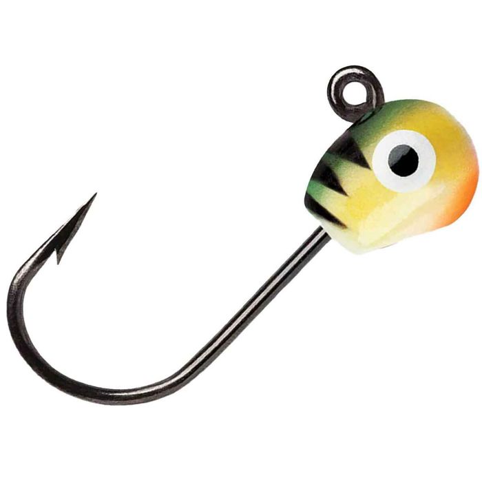 Зимняя приманка VMC TMJ Tungsten Mongo Ice Fishing Jig - Glow Yellow Perch, 1/32oz