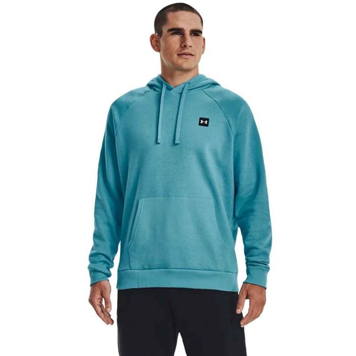 Рыболовная рубашка Under Armour Men's Rival Fleece Casual Hoodie - Glacier Blue - 3XL