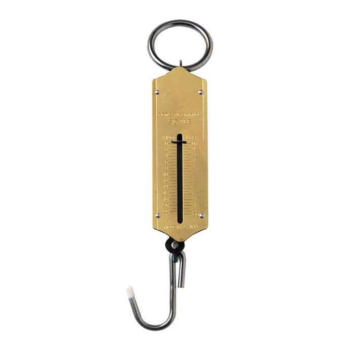 Липгрип или весы P-Line Brass Spring Scale Fish Measurement Tool