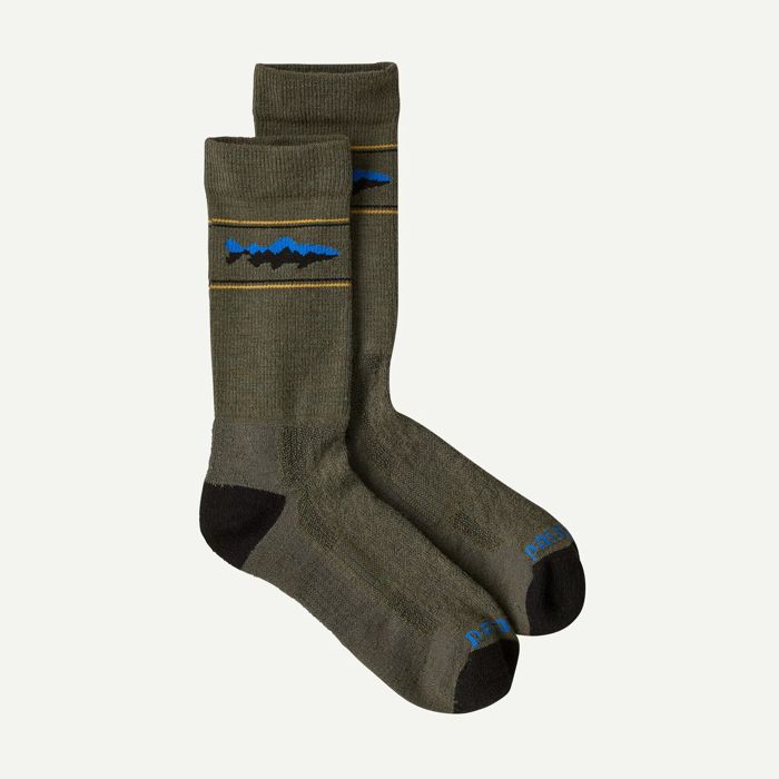 Термобельё Patagonia Merino Wool Blend Crew Sock