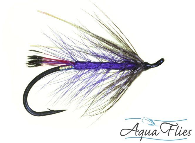 Материал для вязания мушек Aqua Flies Steelhead Soft Hackle - Purple