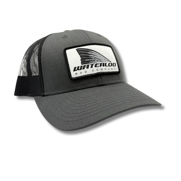 Головной убор Richardson Waterloo Charcoal and Black Cap - Trout Tails Up